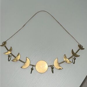 Moon Phases Wall Hanging Key Holder